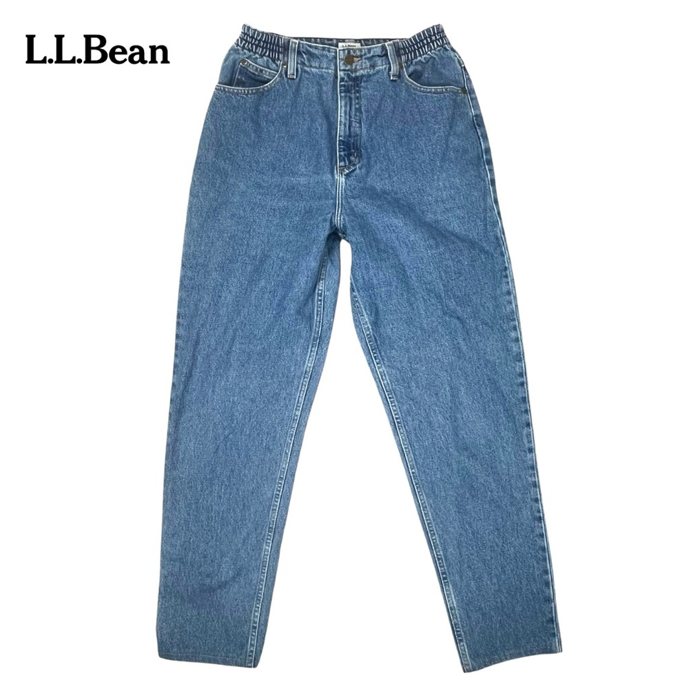 L.L.Bean Women’s Size 10‎ Vintage 90s Relaxed Fit High Rise Jeans 100% Cotton